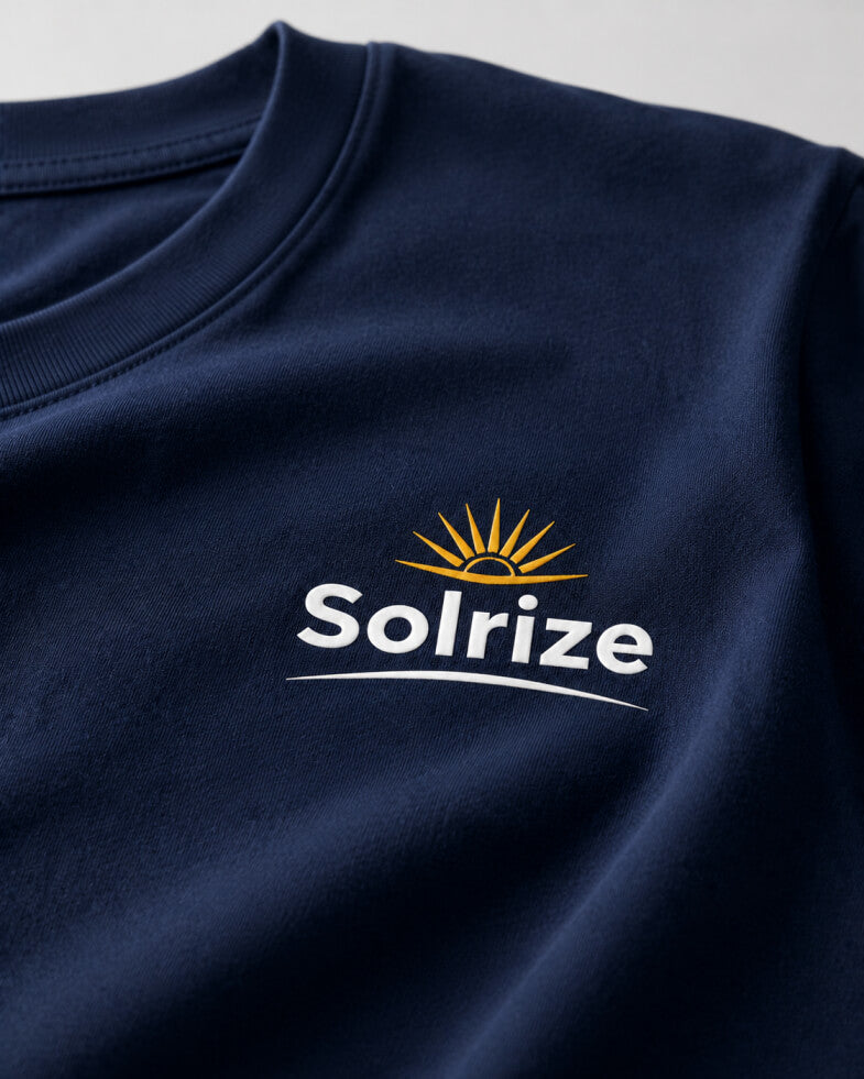 Solrize Essential Navy Blue Tee