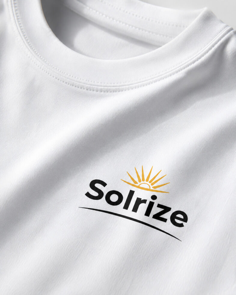Solrize Essential White Tee