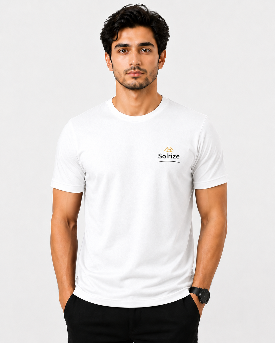 Solrize Essential White Tee