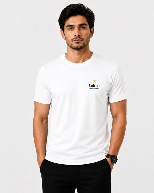 Solrize Essential White Tee